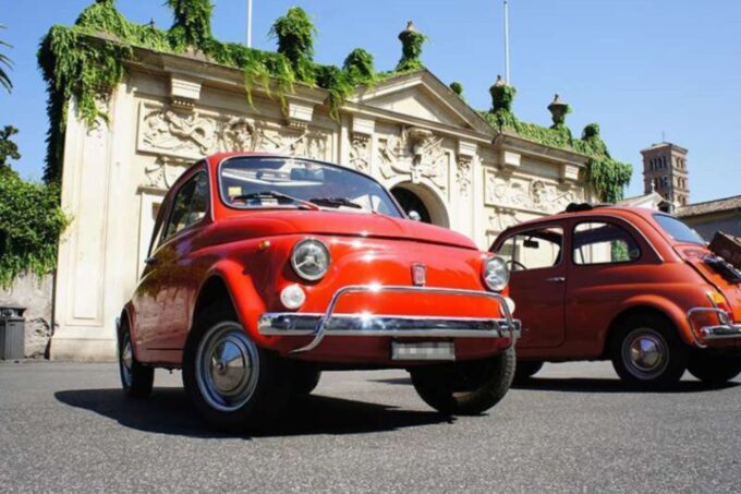 Rome: 3 Hour Panoramic Tour of Rome With a Vintage Fiat 500 - Meeting Point and Duration