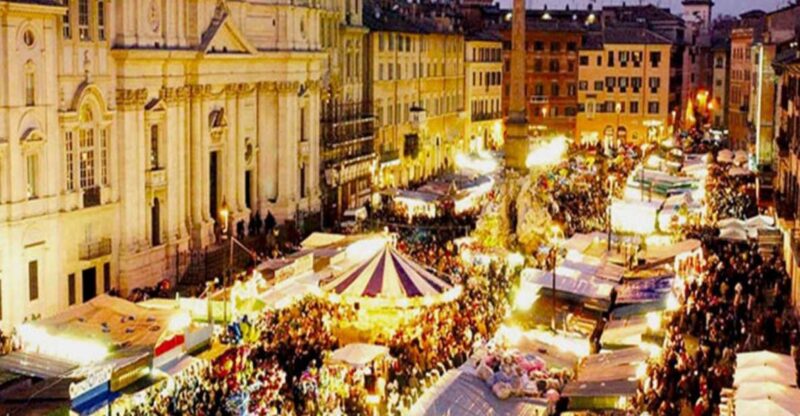 Rome: 3-Hour Semi-Private Christmas Walking Tour - Key Points