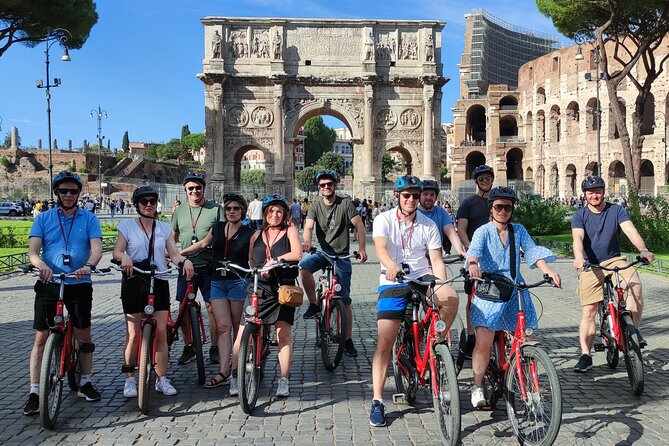 Rome 3-Hour Sightseeing Bike Tour With E-Bike Tour Option - Meeting and Pickup