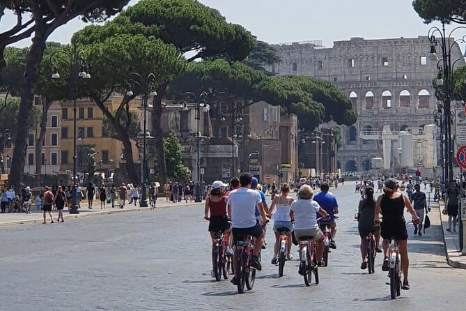 Rome 3-Hour Sightseeing Bike Tour With E-Bike Tour Option - Itinerary