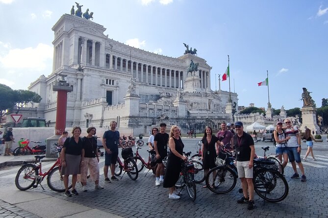 Rome 3-Hour Sightseeing Bike Tour With E-Bike Tour Option - Cancellation Policy
