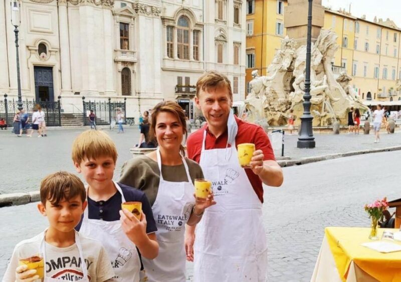 Rome: 3-in-1 Fettuccine, Ravioli, and Tiramisu Cooking Class - Duration and Location