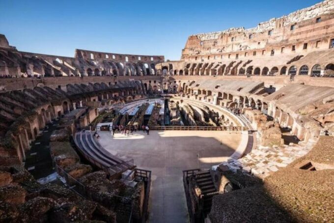 Rome: Ancient Rome Tour and Colosseum With Gladiator'S Gate - Visiting Palatine Hill