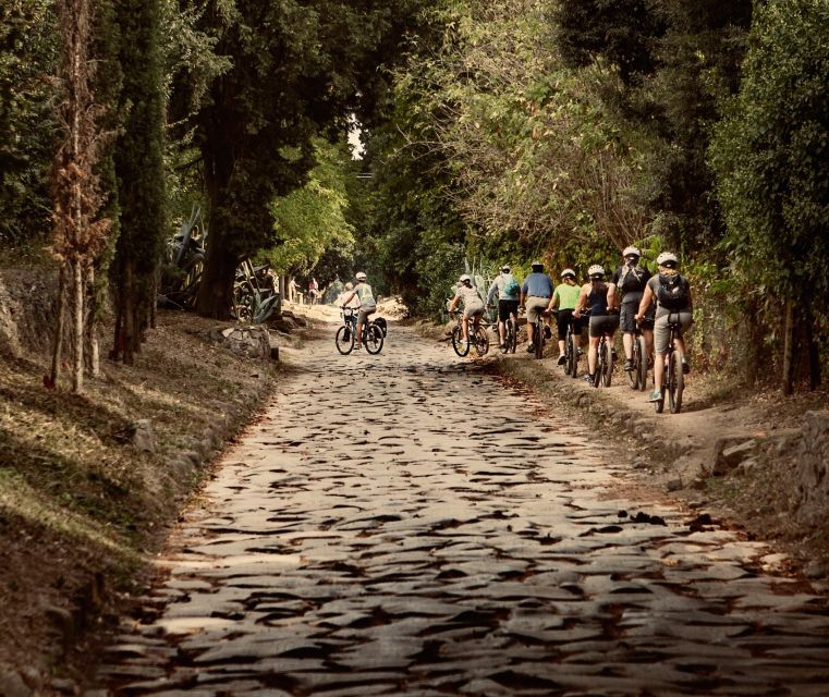 Rome: Appian Way, Aqueducts & Catacombs E-Bike Tour - Tour Inclusions