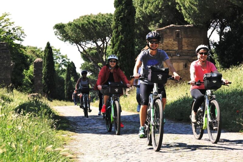 Rome: Appian Way, Aqueducts & Catacombs E-Bike Tour - Exploring Appian Way