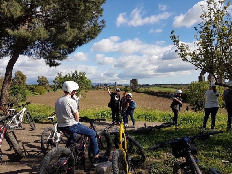 Rome: Appian Way Ebike Tour Aqueducts, Catacombs & Lunch Box - Equipment and Inclusions