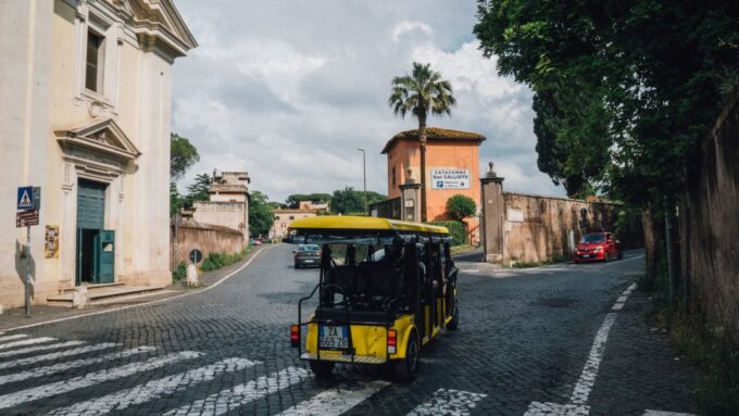 Rome: Appian Way Golf Cart Tour With Roman Catacombs Entry - Transportation and Value for Money