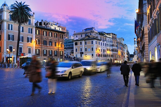 Rome by Night: 3 Hours Tour With Aperitivo or Ice Cream - Transportation and Evening Stops