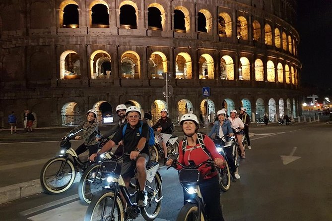 Rome by Night E-Bike Tour With Pizza Option - Highlights of the Experience