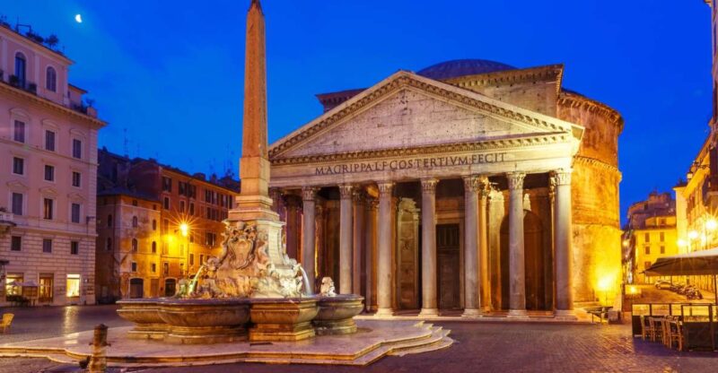 Rome by Night: Private Driving Tour With Dinner - Experience Highlights