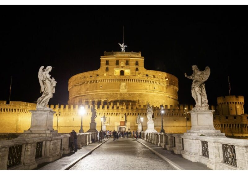 Rome by Night: Private Driving Tour With Dinner - Dinner and Wine Tasting
