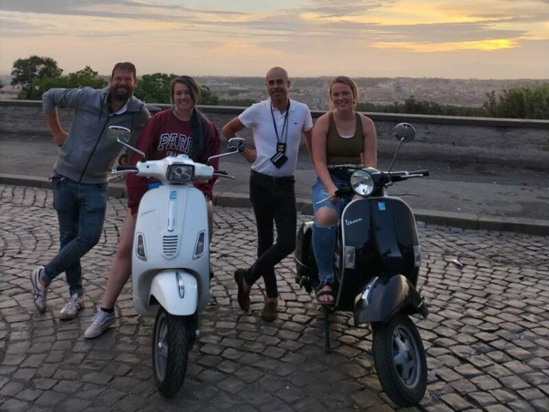 Rome by Night Vespa Tour With Driver/Private Guide - Inclusions