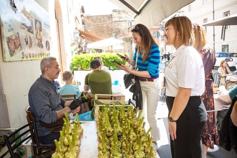 Rome: Campo De Fiori & Ghetto Street Food Tour - Food Tastings