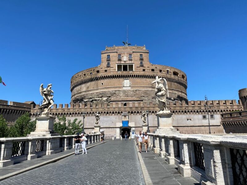 Rome: Castel Santangelo Skip the Line Ticket and Open Bus - Key Points