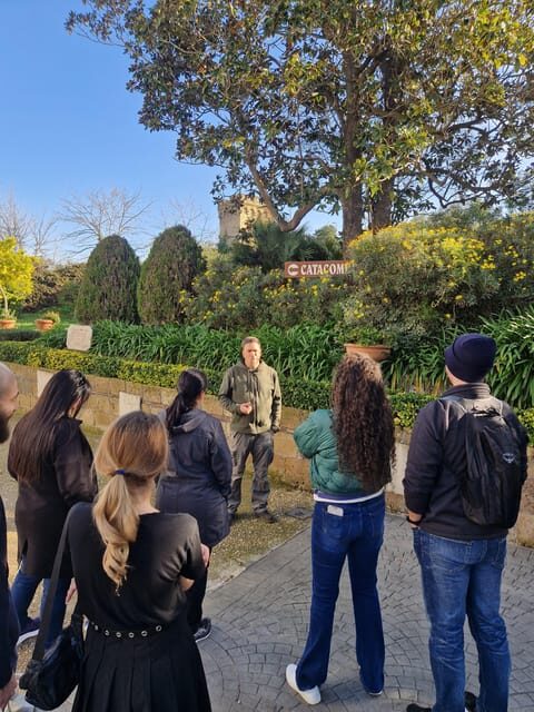 Rome: Catacombs Express ENGLISH Guided Tour - SKIP THE LINE - Group Size and Tour Guide