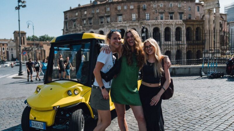 Rome: City Highlights Golf Cart Tour With Local Guide - Tour Overview and Details