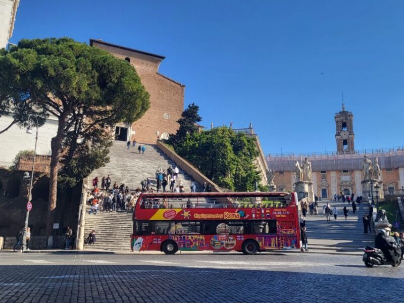 Rome: City Highlights Open-Top Bus Night Tour - Tour Duration and Pricing