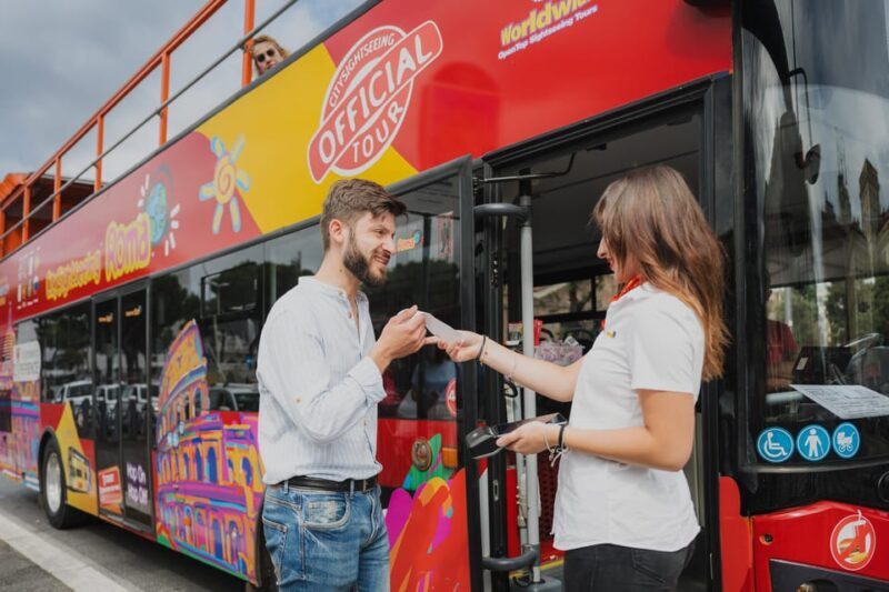 Rome: City Sightseeing Hop-On Hop-Off Bus With Audioguide - Route Highlights and Itinerary