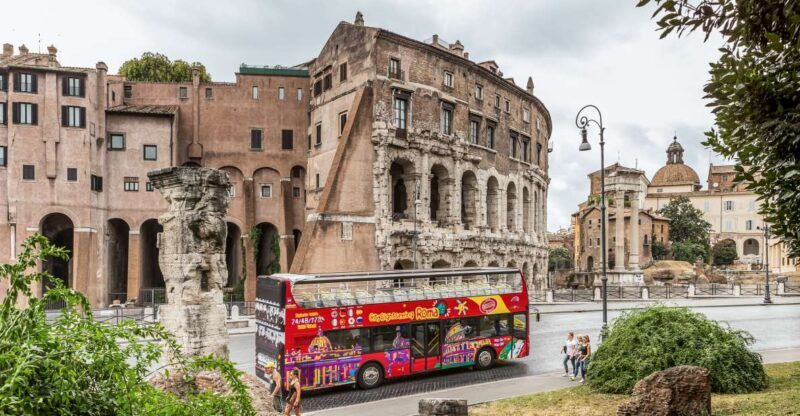 Rome: City Sightseeing Hop-On Hop-Off Bus With Audioguide - Features and Amenities on Board
