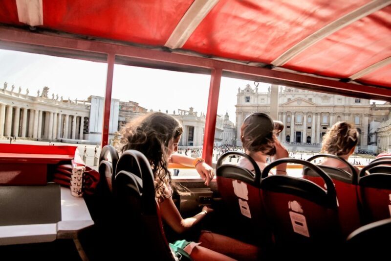 Rome: City Sightseeing Hop-On Hop-Off Bus With Audioguide - Flexibility of the Hop-On Hop-Off Pass