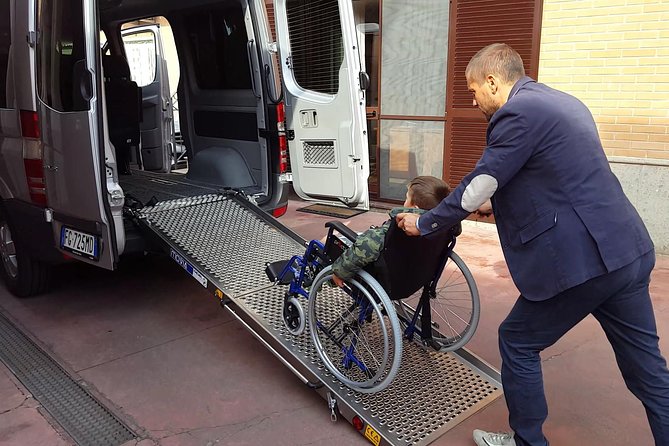 Rome Civitavecchia Accessible Private Shore Excursion for Wheelchair Users - Frequently Asked Questions