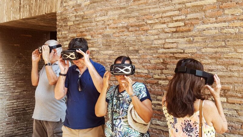 Rome: Colosseum Access and Self-Guided Virtual Reality Tour - Experience Highlights