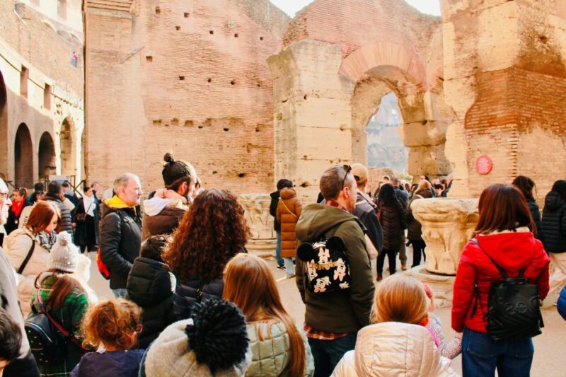 Rome: Colosseum Arena, Roman Forum, and Palatine Hill Tour - Key Points