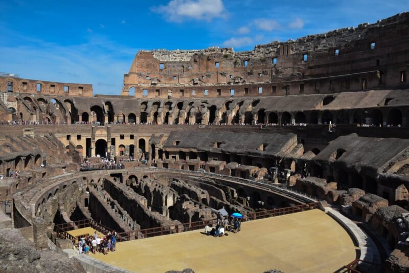 Rome: Colosseum Experience With Audio Guide and Arena Option - Key Points