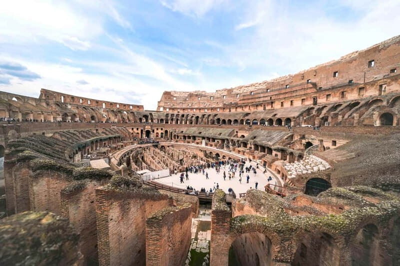 Rome: Colosseum & Forum With Audio Guide - Optional Arena - Key Points