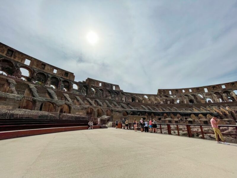 Rome: Colosseum Tour With Access to the Gladiator Arena - Visitor Guidelines