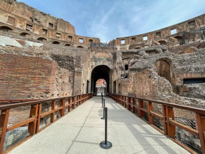 Rome: Colosseum Tour With Access to the Gladiator Arena - Tour Duration and Price