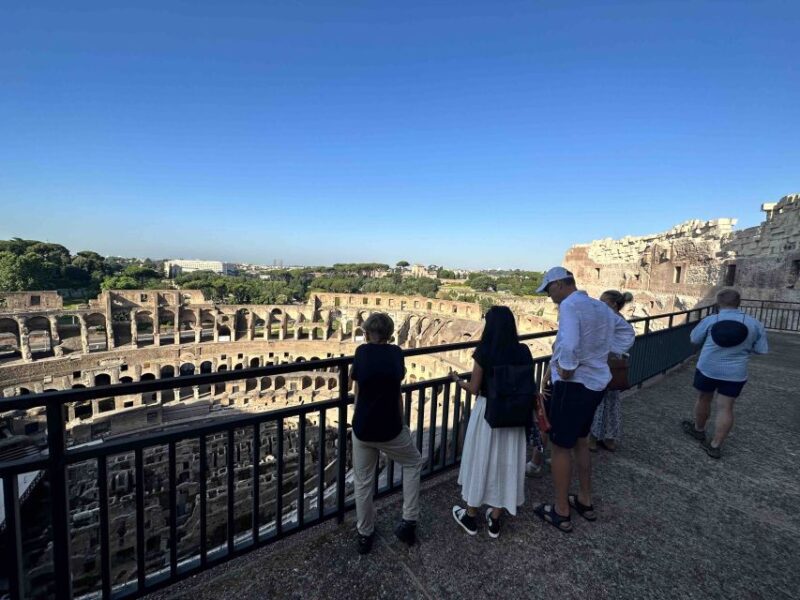 Rome: Colosseum VIP Top Floor Private Tour - Tour Experience