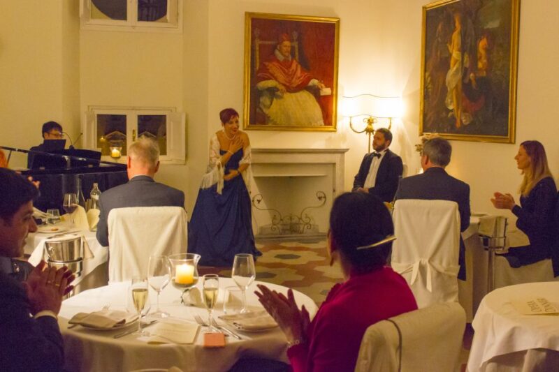 Rome: Dinner and Opera Performance at Palazzo Pamphili - Culinary Menu Options