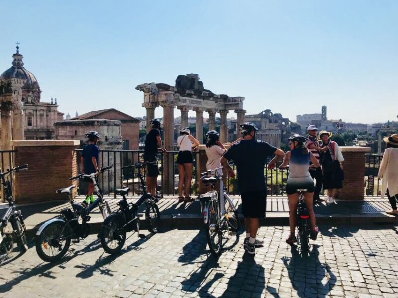 Rome: E-Bike Highlights Experience With Food Tasting - Tour Overview and Pricing