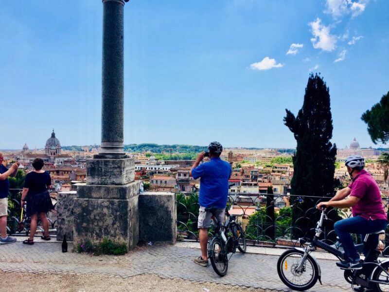Rome: E-Bike Highlights Experience With Food Tasting - Included Amenities