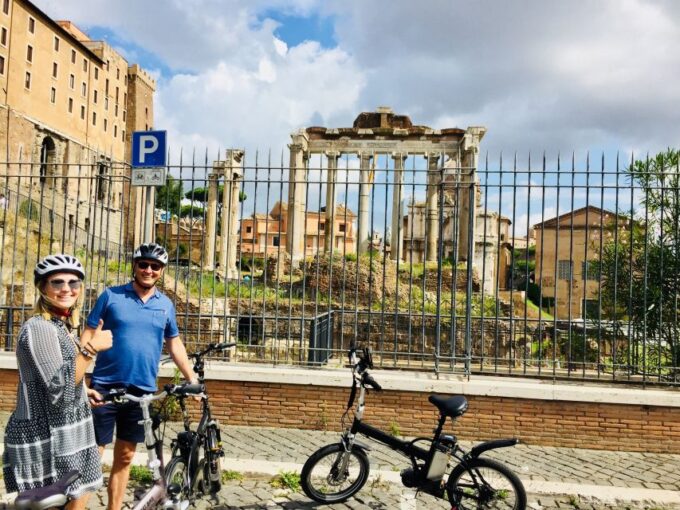 Rome: E-Bike Highlights Experience With Food Tasting - Savoring Local Flavors