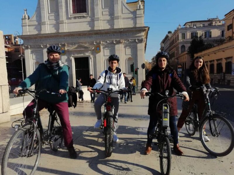 Rome: E-Bike Street Food Tour - Included and Excluded