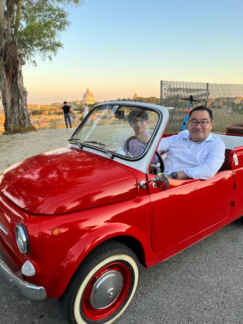Rome: Evening Fiat 500 and Vespa Prosecco Tour - Key Points