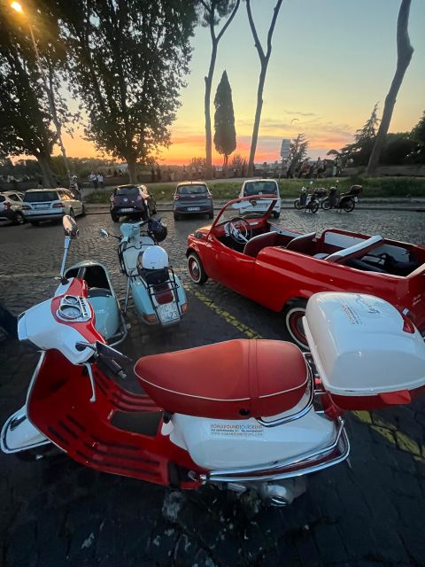 Rome: Evening Fiat 500 and Vespa Prosecco Tour - Customer Testimonials