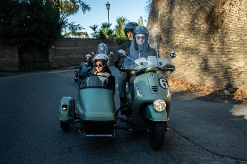 Rome: Evening Vespa Sidecar City Tour - Itinerary Highlights