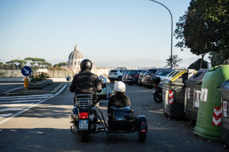 Rome: Evening Vespa Sidecar City Tour - Iconic Landmarks at Night