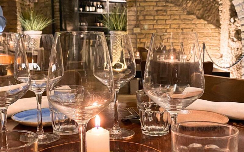 Rome: Exclusive Candlelight Dinner in Agrippas Roman Bath - Itinerary Details