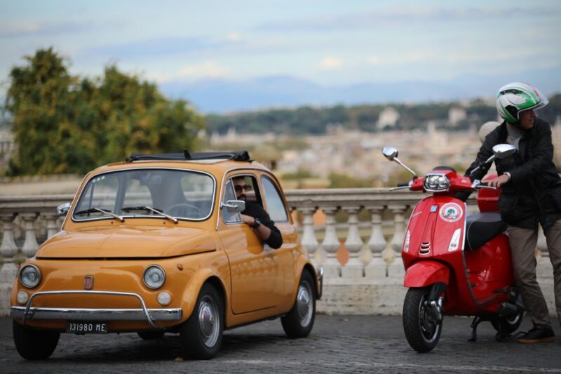 Rome Fiat 500 Vintage City Photo Tour - Vehicle and Capacity