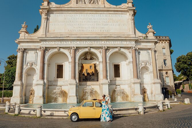 Rome Fiat 500 Vintage Tour Photography - Capturing Unique Perspectives