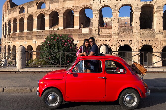 Rome Fiat 500 Vintage Tour Photography - Memorable Highlights
