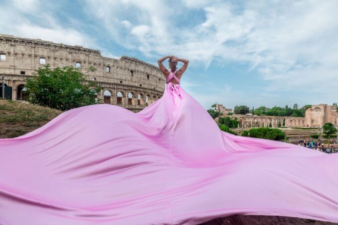 Rome: Flying Dress Professional Photoshoot - Frequently Asked Questions