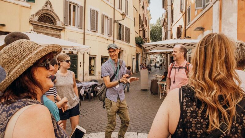 Rome: Food Tour of the Historic Center With Rooftop Spritz - Key Points