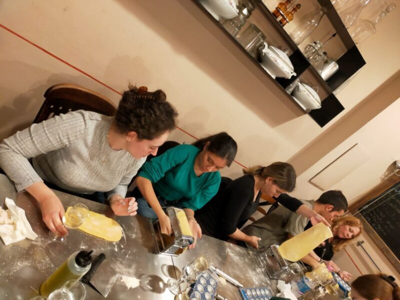 Rome: Fresh Pasta and Tiramisu Making Class With Fine Wine - Highlights of the Experience