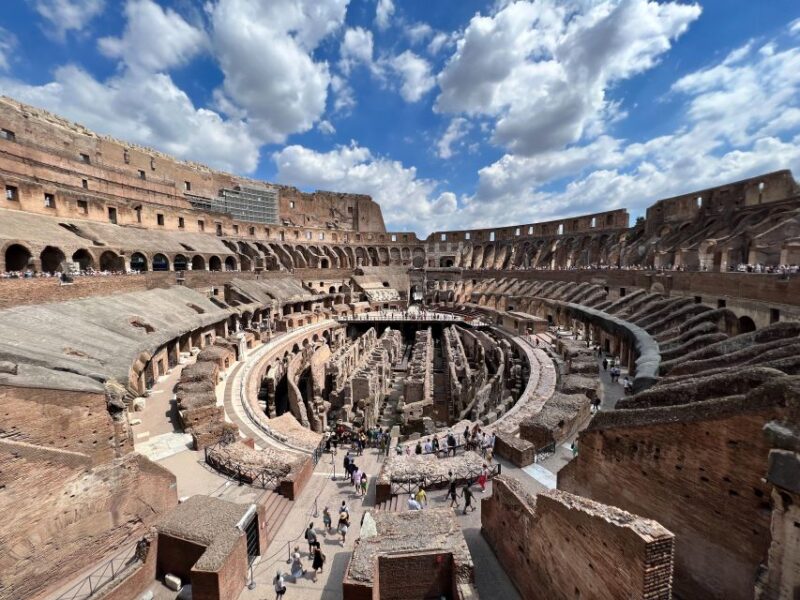 Rome: Guided Colosseum Tour With Arena Entrance - Cancellation Policy and Pricing