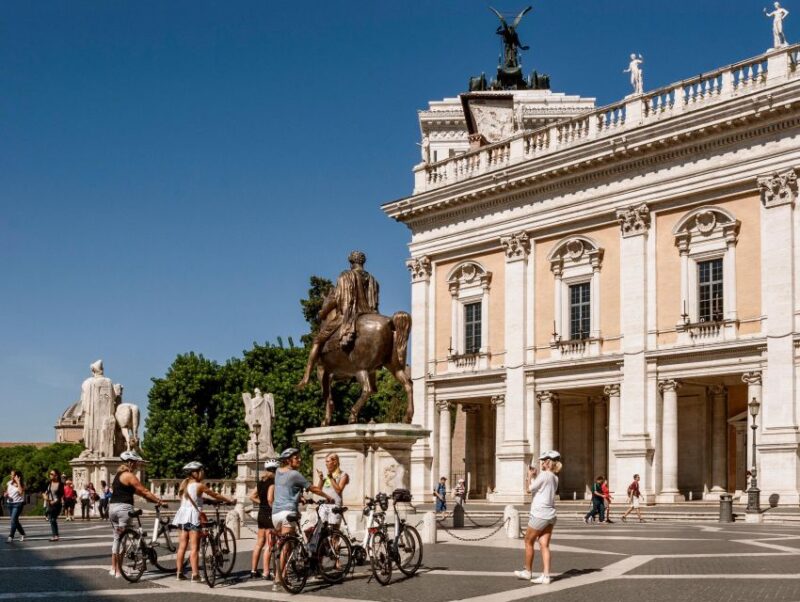 Rome: Half-Day Panoramic Tour by Electric-Assist Bicycle - Itinerary Highlights
